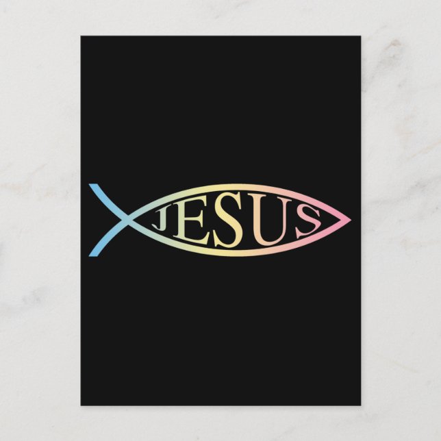Cartão Postal Jesus (Frente)