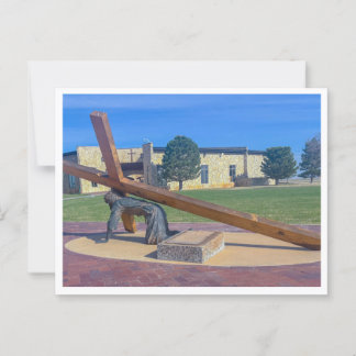 Cartão Postal Jesus Cai na Segunda Vez