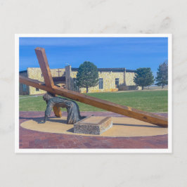 Cartão Postal Jesus Cai na Segunda Vez