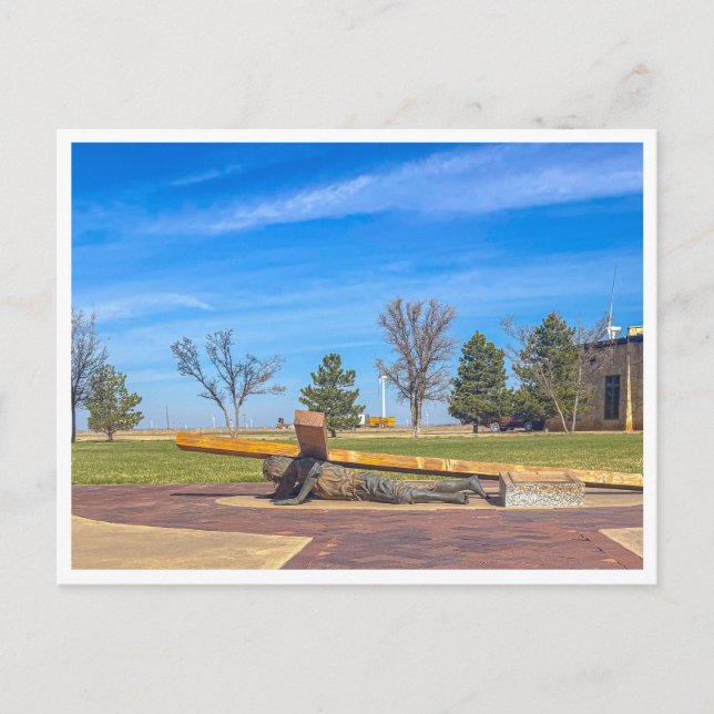 Cartão Postal Jesus Cai na Terceira Vez (Frente)