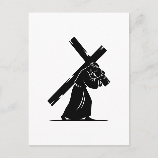 Cartão Postal Jesus Cristo (Frente)
