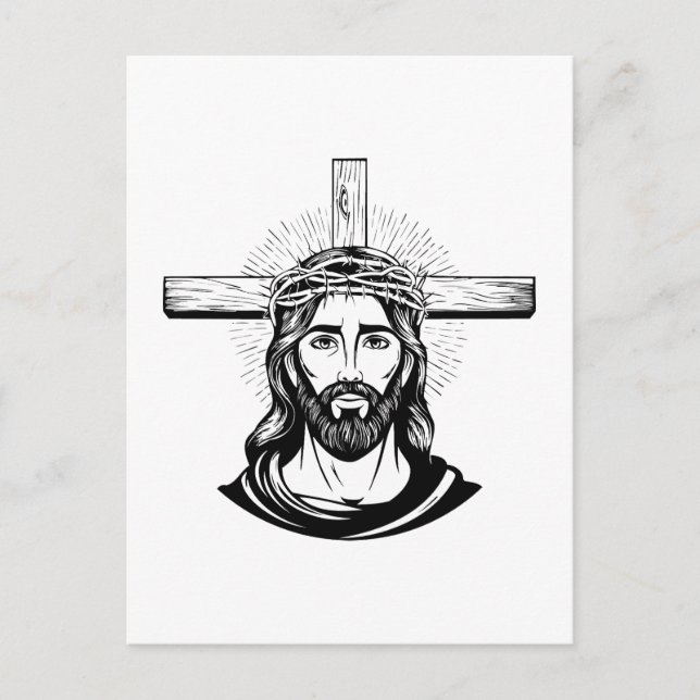 Cartão Postal Jesus Cristo (Frente)