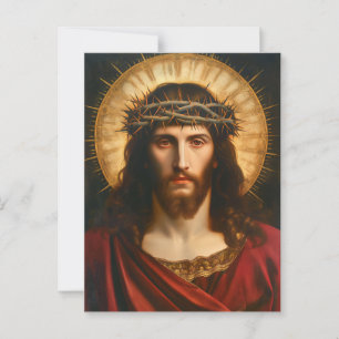 Cartão Postal Jesus Cristo Arte Religiosa Cristã