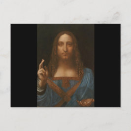 Cartão Postal Jesus cristo de Leonardo da Vinci, dor renascentis