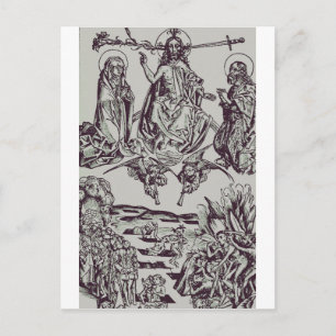 Cartão Postal Jesus Cristo é o juiz do universo