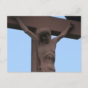 Cartão Postal jesus cruzado