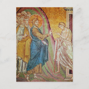 Cartão Postal Jesus curando um leproso