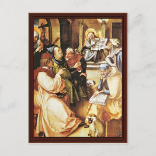 Cartão Postal Jesus De Doze Anos No Templo