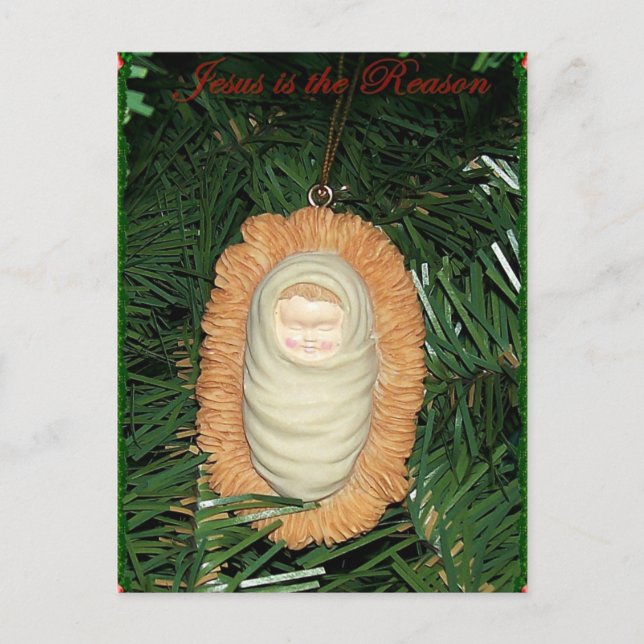 Cartão Postal Jesus é a razão (Frente)
