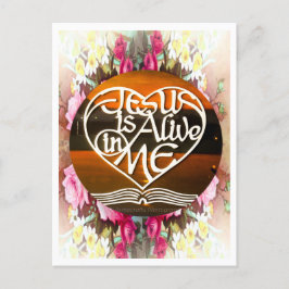 Cartão Postal JESUS é & O Consolador ...Cartão-postal