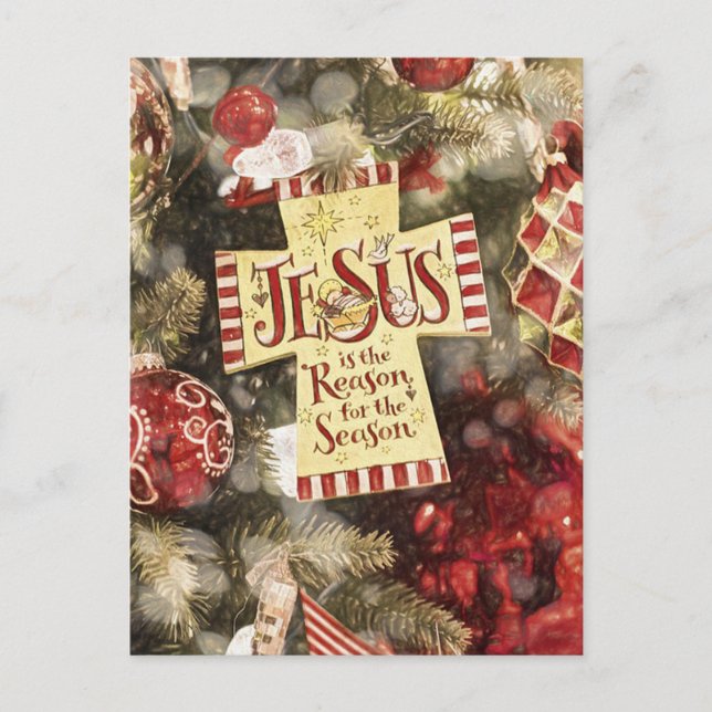 Cartão Postal Jesus é o motivo da temporada (Frente)