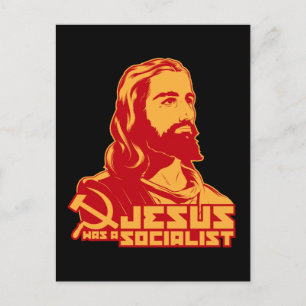 Cartão Postal Jesus era socialista