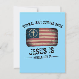 Cartão Postal Jesus Está Voltando