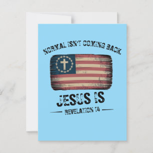 Cartão Postal Jesus Está Voltando