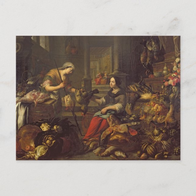 Cartão Postal Jesus na Casa de Martha e Maria 2 (Frente)