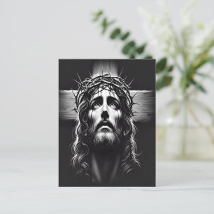 Cartão Postal Jesus, os momentos finais do salvador crucificado