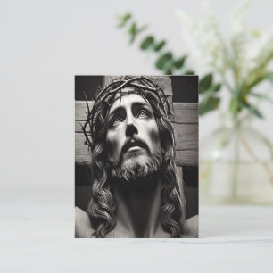 Cartão Postal Jesus, os momentos finais do salvador crucificado