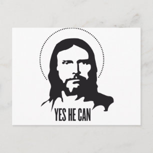 Cartão Postal Jesus sim, ele pode