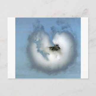 CARTÃO POSTAL JET FIGHTER IN VAPOR