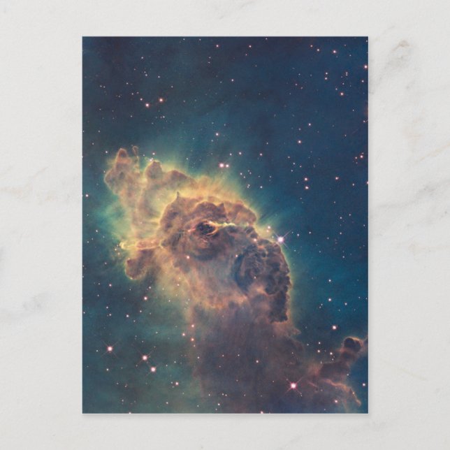 Cartão Postal Jet na Carina Nebula (Frente)