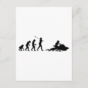 Cartão Postal Jet Skier