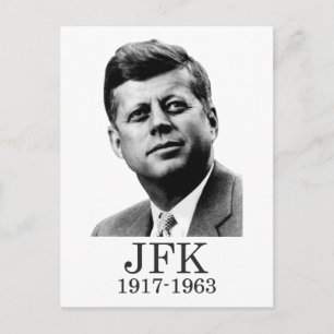 Cartão Postal JFK - John F. Kennedy