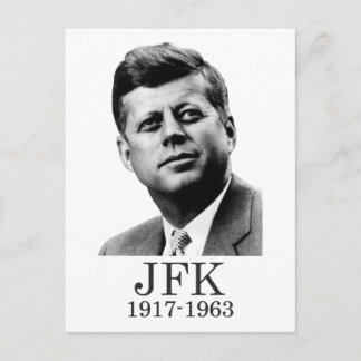 Cartão Postal JFK - John F. Kennedy