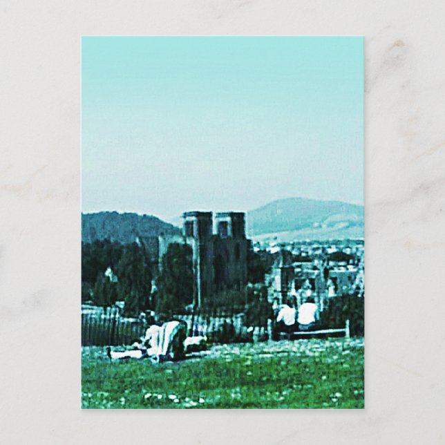 Cartão Postal jGibney da arte snap-38784 do castelo de Scotland (Frente)