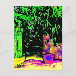 Cartão Postal jGibney das samambaias de Staghorn os presentes de