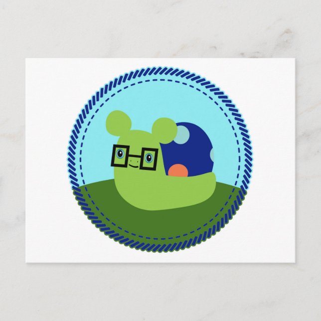 Cartão postal JimBob Snail (Frente)