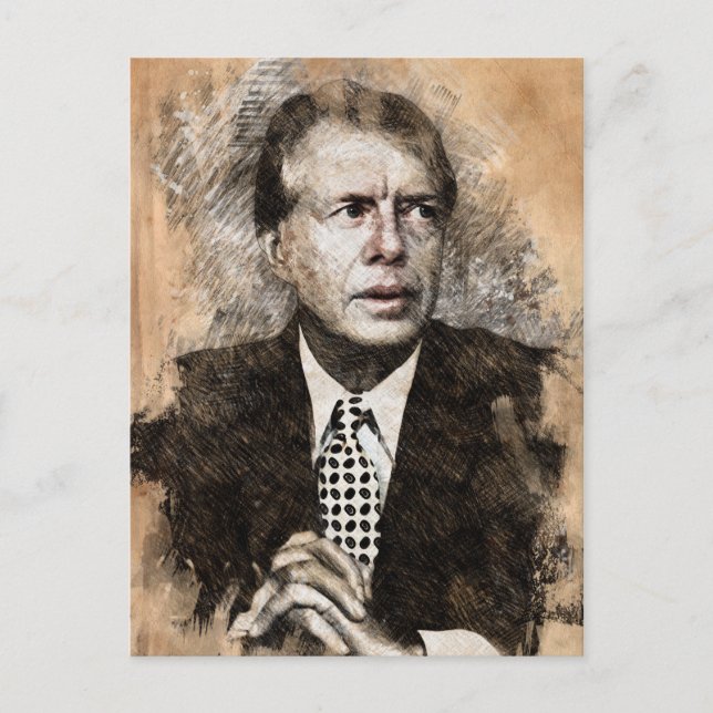 Cartão Postal Jimmy Carter (Frente)