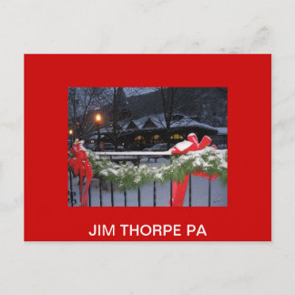 Cartão Postal JimThorpeStationLg, JIM THORPE PA