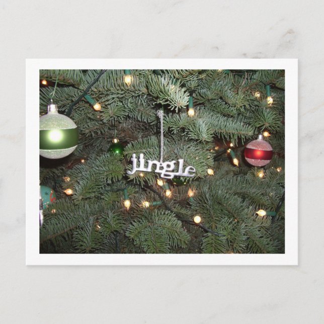 Cartão postal Jingle (Frente)