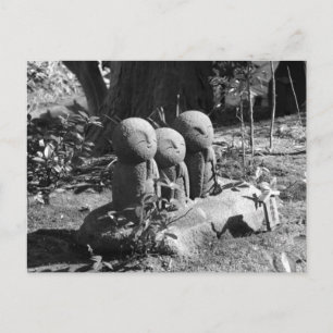 Cartão Postal Jizo Estatualidades, Templo Hase: Kamakura, Japão