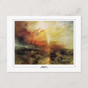 Cartão Postal JMW Turner #133-2 - Cartão-postal de arte