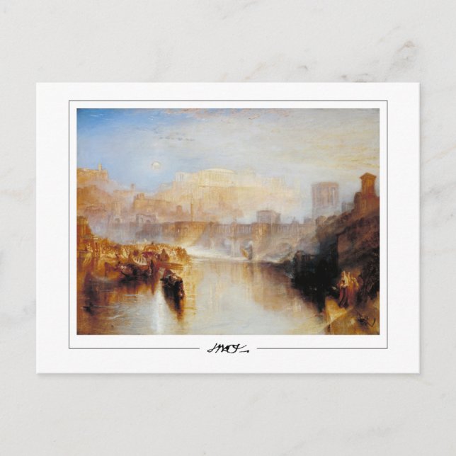 Cartão Postal JMW Turner #15-3 - Cartão-postal de arte (Frente)