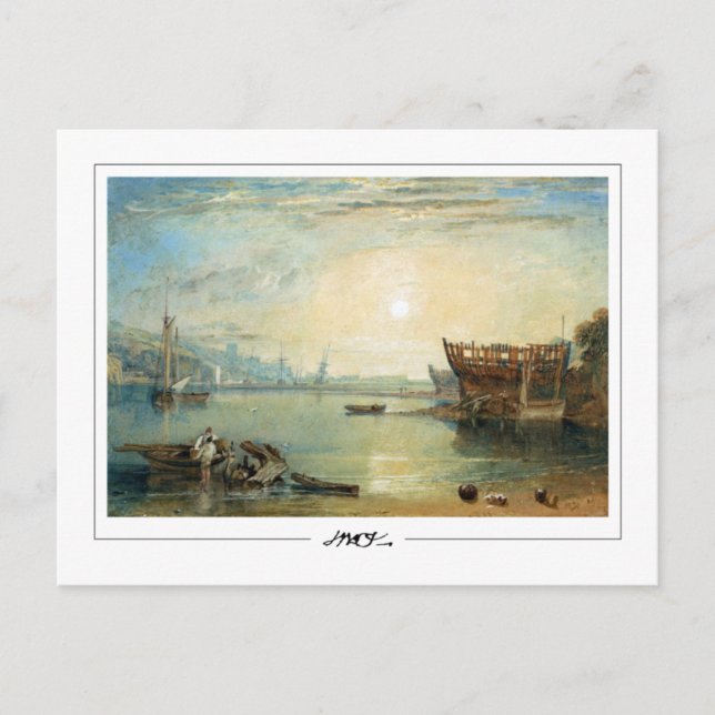 Cartão Postal JMW Turner #18-2 - Cartão-postal de arte (Frente)