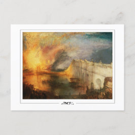 Cartão Postal JMW Turner #19-3 - Cartão-postal de arte