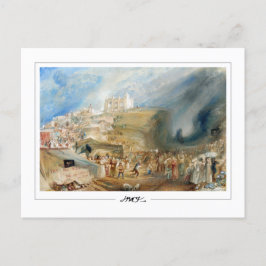 Cartão Postal JMW Turner #27-3 - Cartão-postal de arte