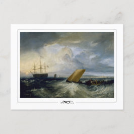 Cartão Postal JMW Turner #30-3 - Cartão-postal de arte