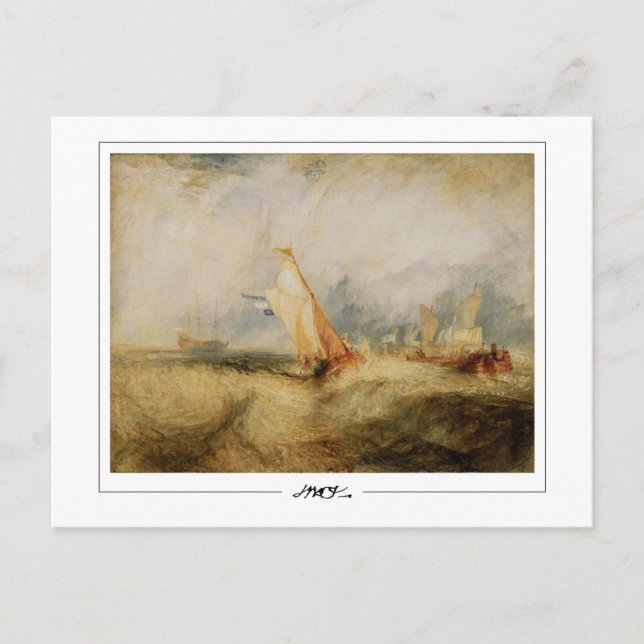 Cartão Postal JMW Turner #32 - Cartão-postal de arte (Frente)