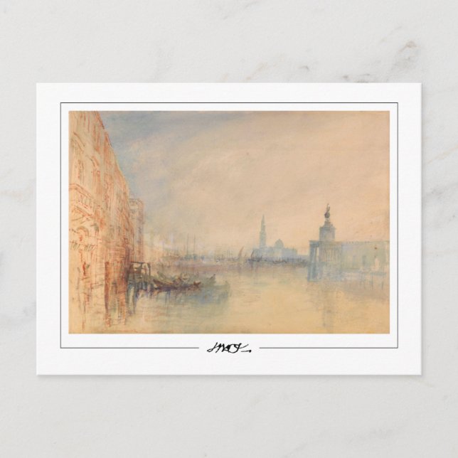 Cartão Postal JMW Turner #33-2 - Cartão-postal de arte (Frente)