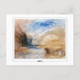 Cartão Postal JMW Turner #362-3 - Cartão-postal de arte