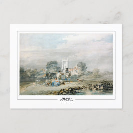 Cartão Postal JMW Turner #408-3 - Cartão-postal de arte