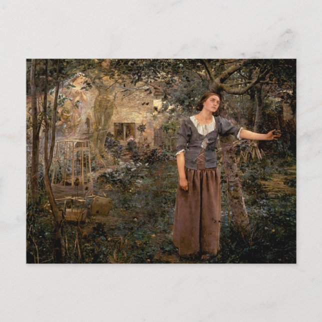 Cartão Postal joan de arco (Frente)