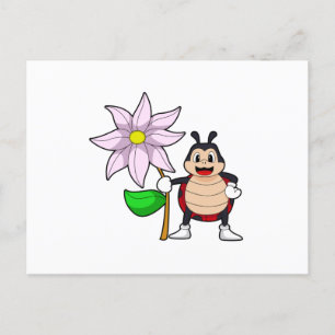 Cartão Postal Joaninha-com-flor.PNG