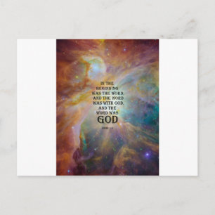 Cartão Postal João 1:1