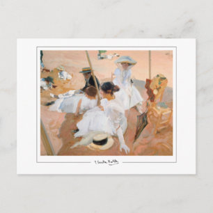 Cartão Postal Joaquín Sorolla #17 - Cartão-postal de arte