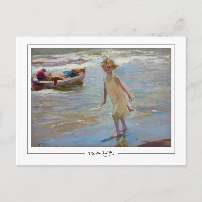 Cartão Postal Joaquín Sorolla #426 - Cartão-postal de arte (Frente)