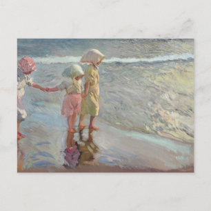 Cartão Postal Joaquin Sorolla - As Três Irmãs
